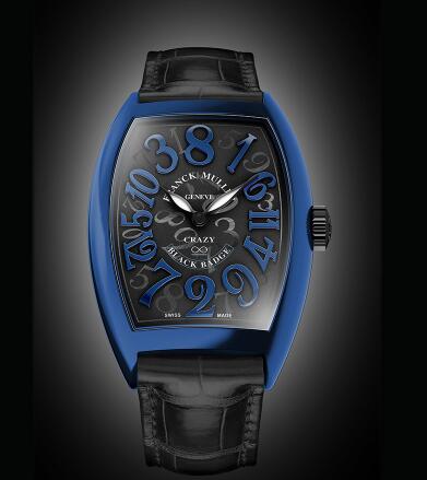 Franck Muller Wraith Crazy Numbers Replica Watch Franck Muller Crazy Hours and Rolls-Royce Wraith Black Badge